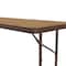 Correll CF Melamine Folding Tables 24x96  Medium Oak CF2496M-06 - alternate 8